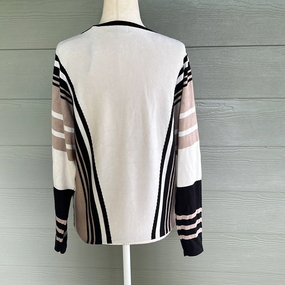 T Tahari Striped Sweater